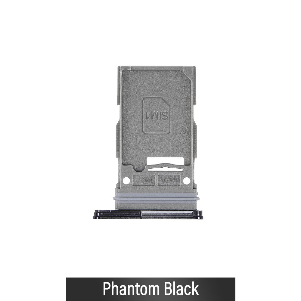 Single SIM Card Tray for Samsung Galaxy S22 S901B / S22 Plus S906B-Phantom Black Single SIM Card Tray for Samsung Galaxy S22 S901B / S22 Plus S906B-Phantom Black